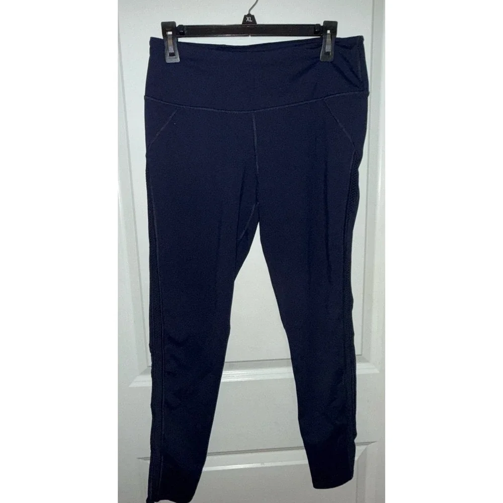 Victorias Secret Leggings Navy Size Large .
